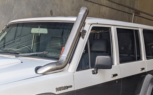 GQ Patrol bonnet entry snorkel and airbox combol- Patroldocta